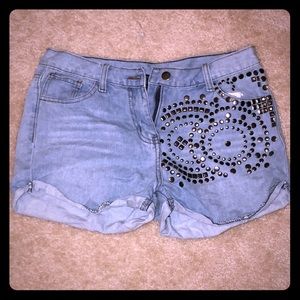 Jean shorts